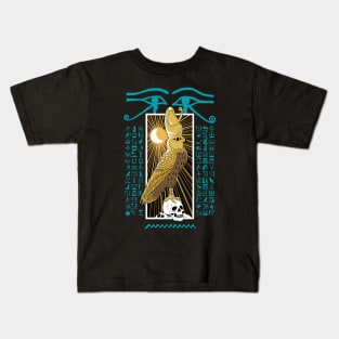 Horus - Falcon Egyptian God Kids T-Shirt